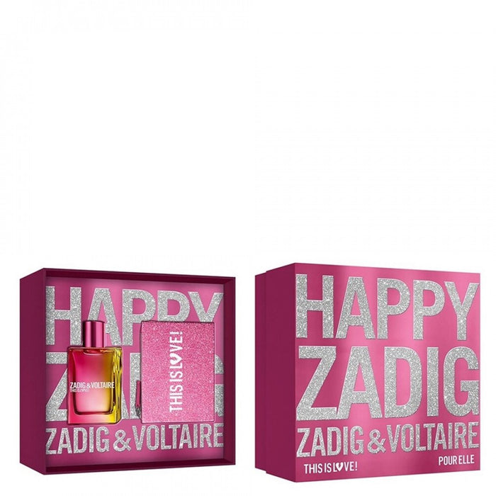 Zadig & Voltaire This Is Love! for Her Gift Set 50ml EDP + Pouch