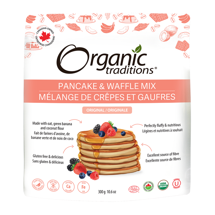 Organic Traditions OT Pancake&Waffle Mix-Original 300g