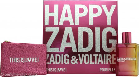 Zadig & Voltaire This Is Love! for Her Gift Set 50ml EDP + Pouch