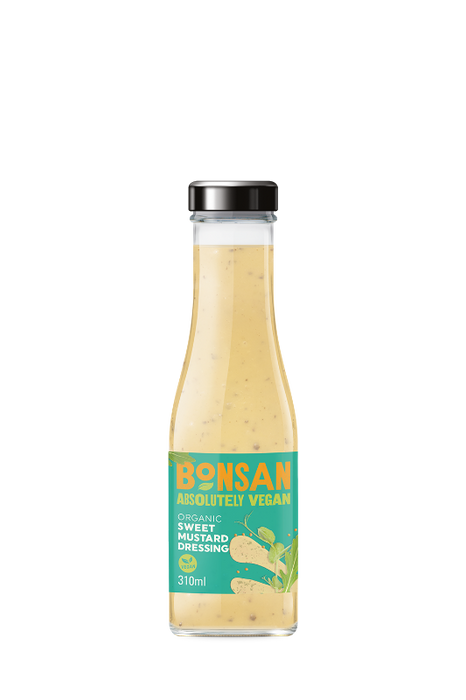 Bonsan Organic Vegan Sweet Mustard Dressing 325ml